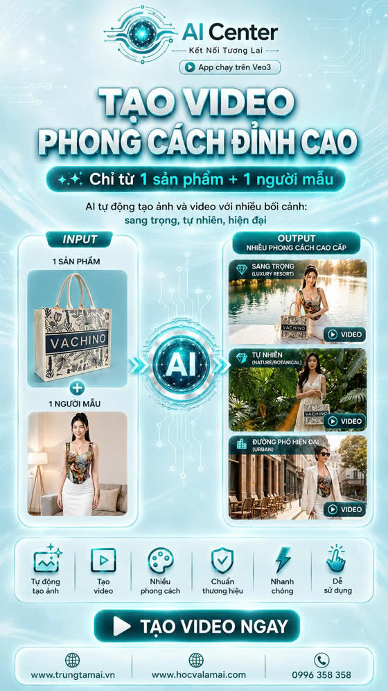 Ảnh giới thiệu app tạo video review sản phẩm cho nhiều ngành